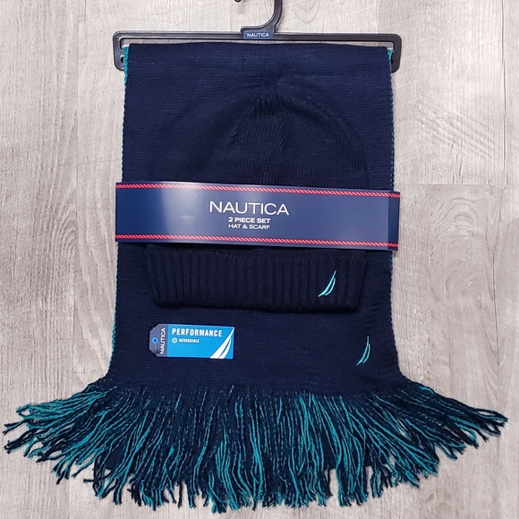 🆕️ Nautica 2 Piece Beanie/Hat & Scarf Gift Set 🎁 - Picture 5 of 13